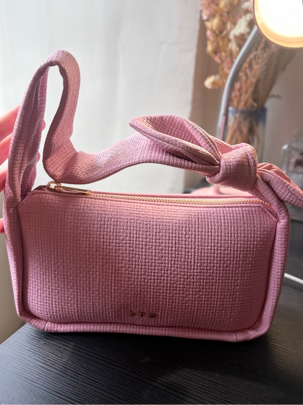 LYN Wanda Top Shoulder Bag - Pink